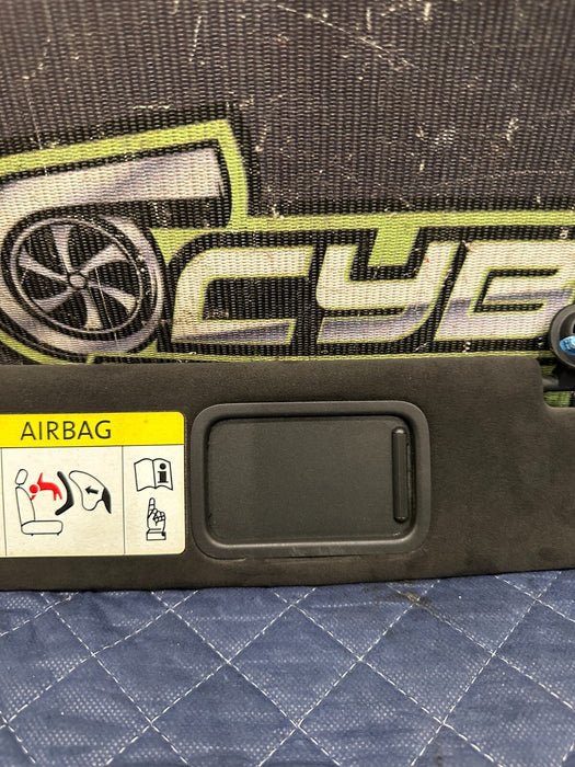 2021 AUDI R8 RIGHT PASSENGER ALCANTARA SUN VISOR OEM ~READ~