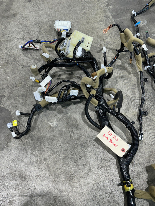 2013 NISSAN 370Z DASH DASHBOARD WIRING HARNESS OEM