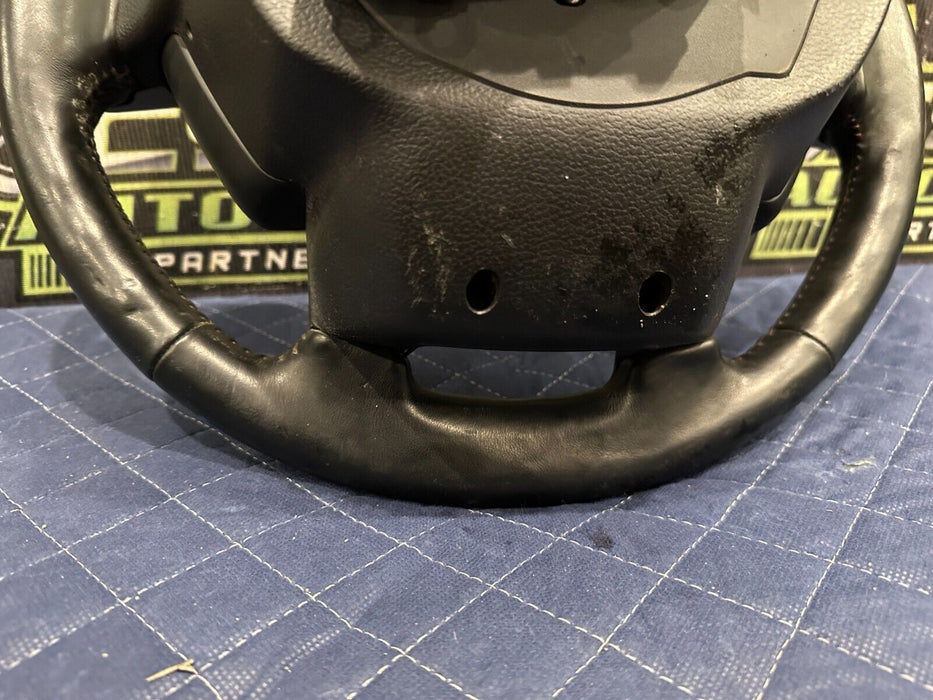 2019 FORD F250 F350 F450 BLACK LEATHER STEERING WHEEL ADAPTIVE CRUISE OEM ~WEAR~