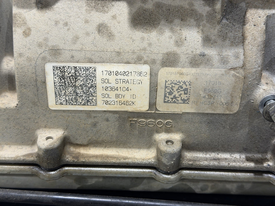 2017 2018 2019 FORD F250 F350 F450 6 SPEED TRANSMISSION 6R140 108K MILES