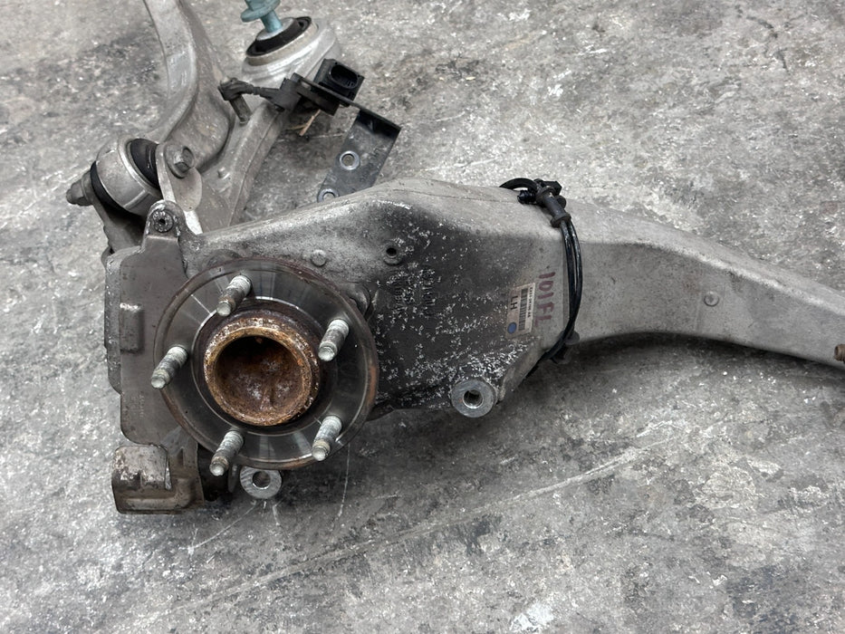 2015 JAGUAR F TYPE FRONT LEFT KNUCKLE SPINDLE OEM EX53-3K186-AB