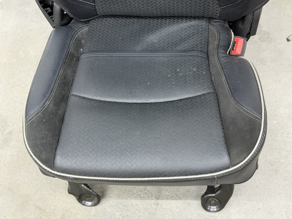 2019-2024 RAM 2500 3500 LARAMIE BLACK LEATHER HEATED COOLED PASSENGER SEAT OEM