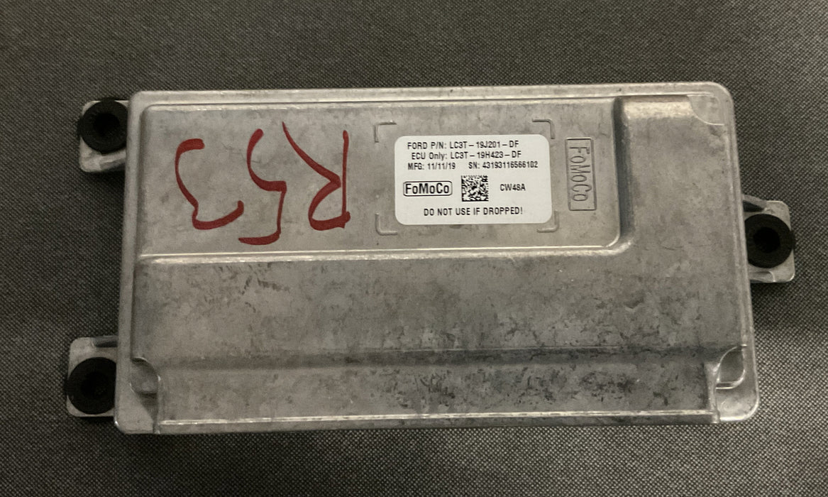 2020 FORD F450 PLATINUM DRIVER ASSIST CAMERA CONTROL MODULE LC3T-19J201-DF OEM.