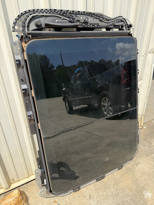 2017-2019 FORD F250 F350 F450 PLATINUM TWIN PANEL MOONROOF ASSEMBLY W/ GLASS
