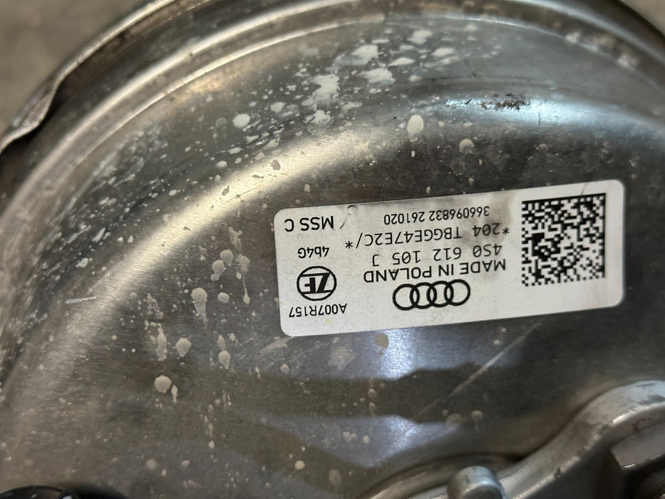2021 AUDI R8 POWER MASTER BRAKE BOOSTER CYLINDER TANK 4S0 612 105 J OEM