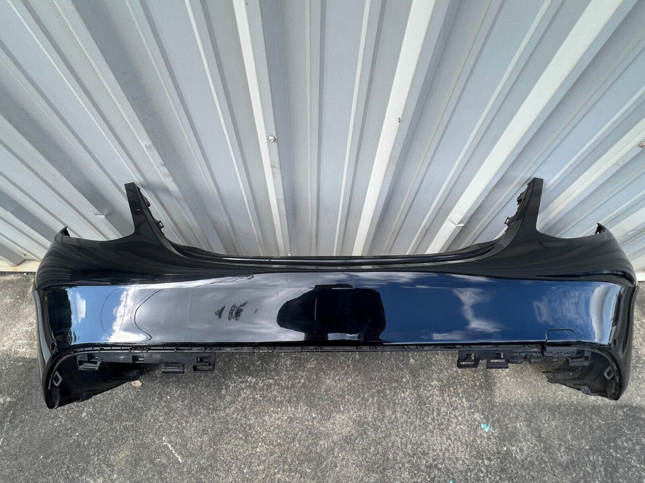 2015 MERCEDES-BENZ C63S AMG REAR BUMPER ASSEMBLY OBSIDIAN BLACK METALLIC  197