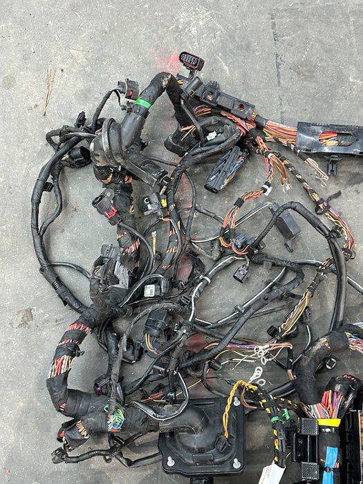 2014 PORSCHE 911 TURBO S INTERIOR BODY WIRING HARNESS OEM