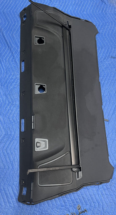 2011 BMW 550i F10 5 SERIES SHELF STORAGE DECK COVER PANEL W CURTAIN 54703014