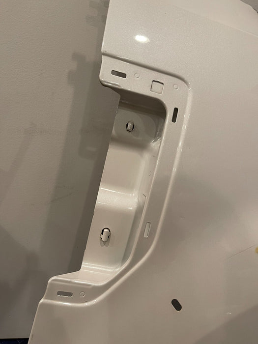2017-2019 FORD F350 F450 METALLIC WHITE FRONT RIGHT FENDER OEM (UG) *DAMAGES*