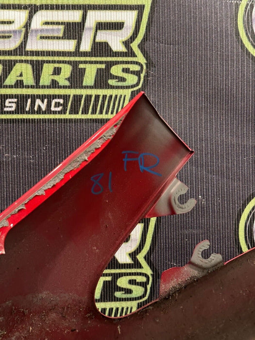 2014 TOYOTA PRUIS V FRONT PASSENGER RIGHT FENDER OEM *RESIDUE/PAINT CHIPS* (READ