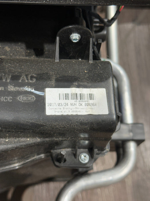2017 AUDI R8 HVAC HEATER BLOWER HOUSING BOX OEM 4S1 820 005