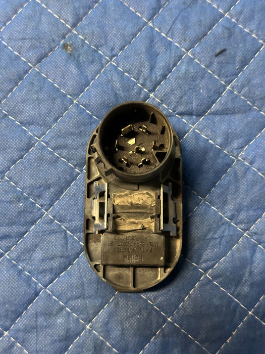 2017-2019 FORD F250 F350 F450 REAR BUMPER 7/4 PIN TRAILER TOW CONNECTOR PLUG OEM