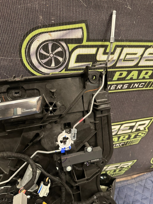 2024 DODGE RAM 3500 LARAMIE REAR LEFT DOOR CARRIER PANEL W MOTOR OEM