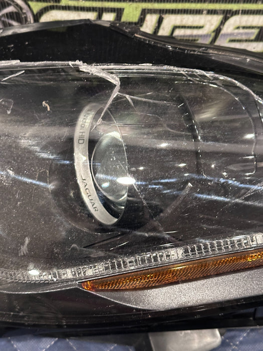 2015 JAGUAR F TYPE R LEFT DRIVER HEADLIGHT ~DAMAGE!!!~
