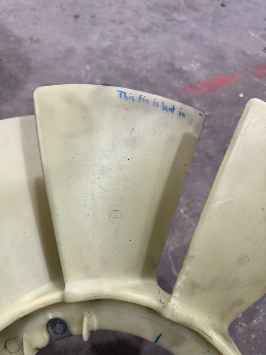 2020 FORD F250 F350 6.7L DIESEL ENGINE MOTOR FAN OEM *BENT IN FIN 3*