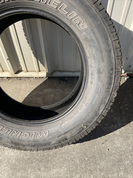 MICHELIN LTX A/T2 LT275/65R20 126/123R TIRE (MANUFACTURE DATE:2419)