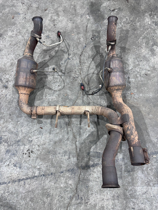 2019 FORD F150 RAPTOR 3.5L ECOBOOST LEFT RIGHT EXHAUST SYSTEM PIPES OEM