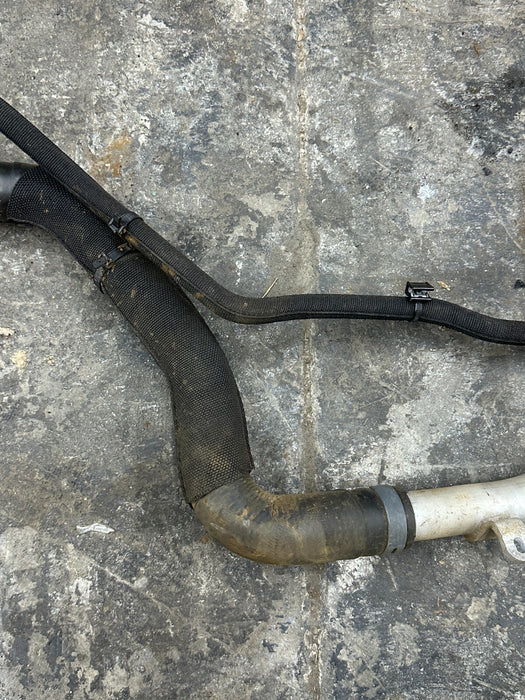 2014 AUDI R8 FRONT LEFT COOLANT HOSE PIPE OEM 420 121 455 420121455 420 121 045