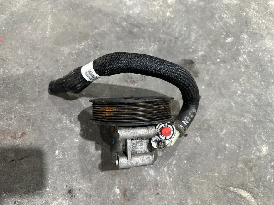 2017-2019 FORD F350 F450 POWER STEERING PUMP W PULLEY ASSEMBLY OEM