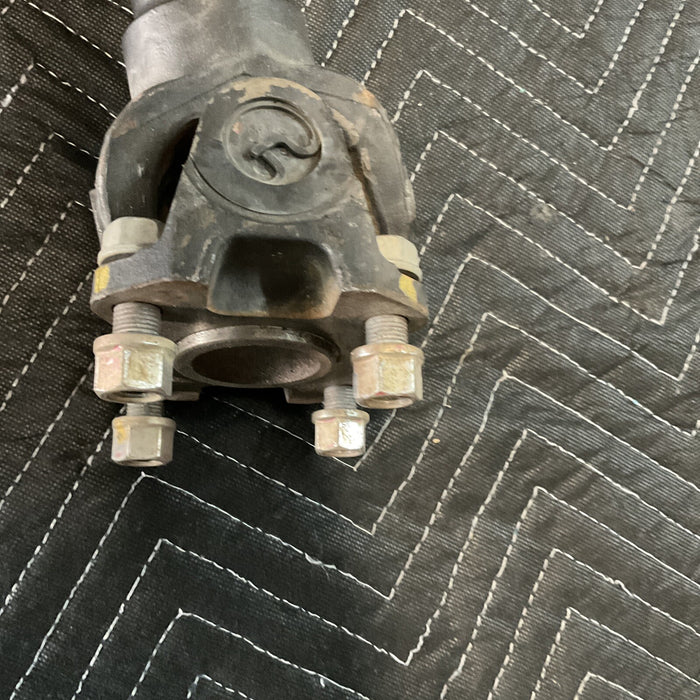 2016 NISSAN TITAN XD FRONT DRIVESHAFT 37200EZ00B OEM
