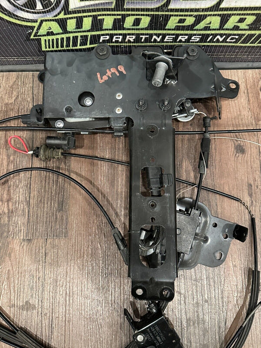 2021 AUDI R8 HOOD LOCK LATCH CABLE ASSEMBLY OEM (CABLE DAMAGED #12) 4S0 805 532