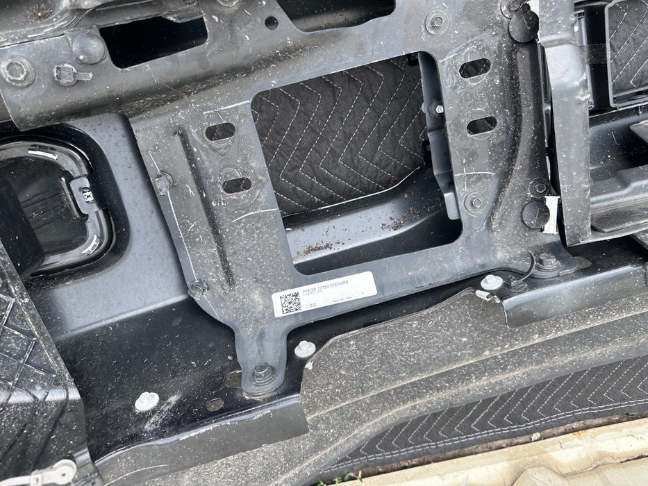 2023 2025 FORD F450 PLATINUM FRONT BUMPER ASSEMBLY AGATE BLACK ~MINOR SCRATCHES~