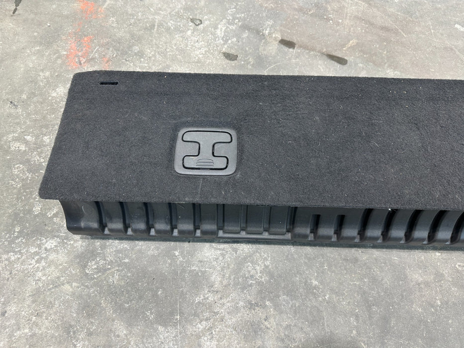 2021 RAM 2500 LARAMIE REAR SEAT STORAGE COMPARTMENT BOX BIN OEM