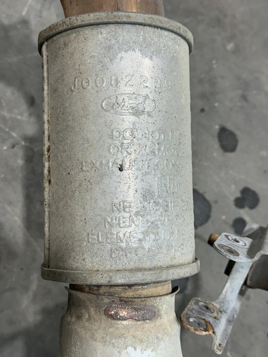 2018 FORD F350 DIESEL 6.7L FACTORY EXHAUST MUFFLER TAIL PIPE OEM 13K MILES
