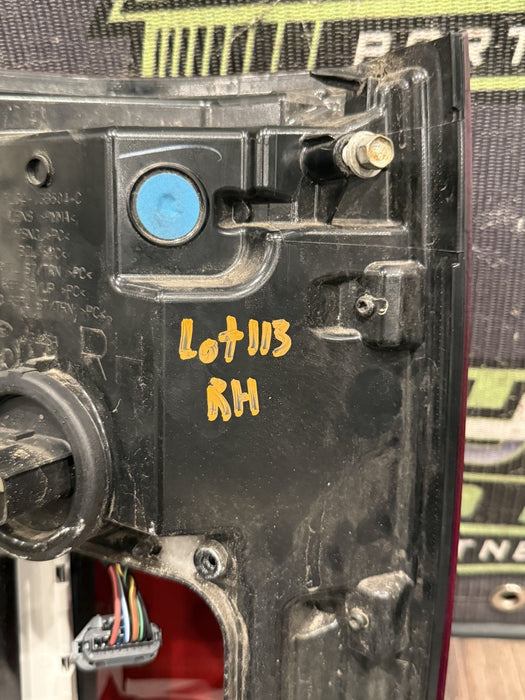 2019 FORD F150 RAPTOR PASSENGER RIGHT LED TAIL LIGHT OEM *MINOR SCUFFS 7-8*