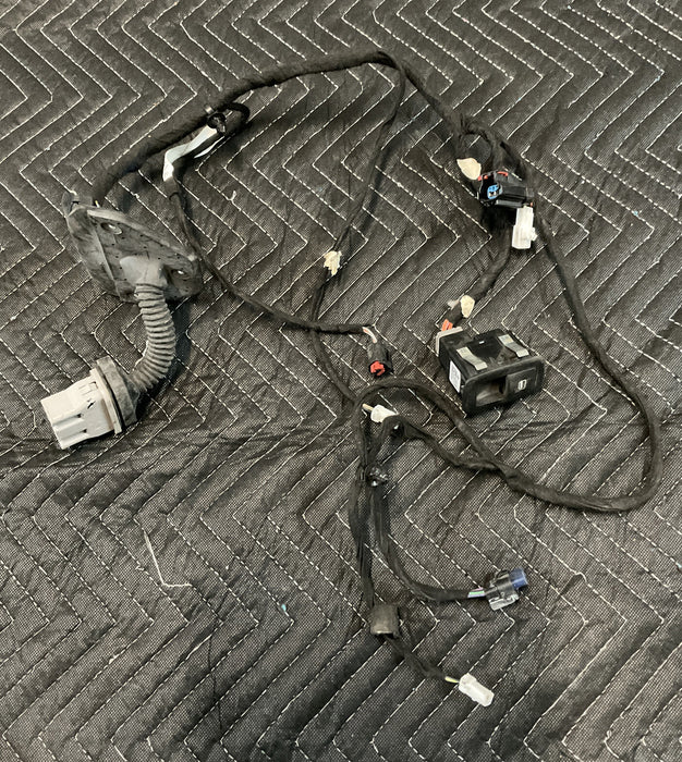 2015-2020 DODGE CHARGER HELLCAT REAR DOOR WIRING HARNESS W/WINDOW SWITCH OEM
