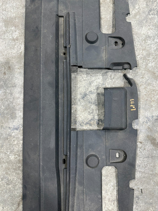 2019 FORD F150 RAPTOR FRONT RADIATOR BAFFLE DEFELCTOR PANEL OEM FL34-19E525-AE