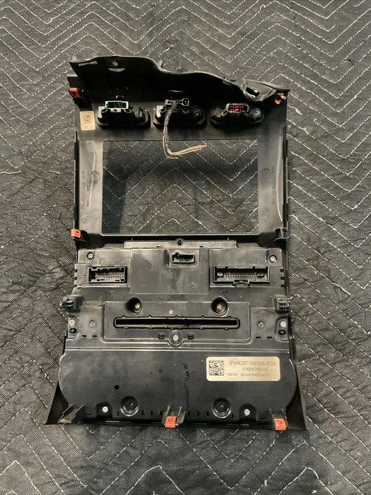 2017 FORD F250 F350 PLATINUM RADIO A/C HVAC CONTROL ASSEMBLY OEM~BURNED DAMAGE~