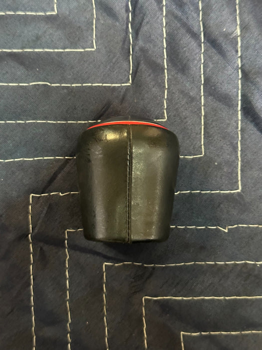 2016 FORD SHELBY GT350 6 SPEED MANUAL BLACK LEATHER RED RIM SHIFT KNOB OEM