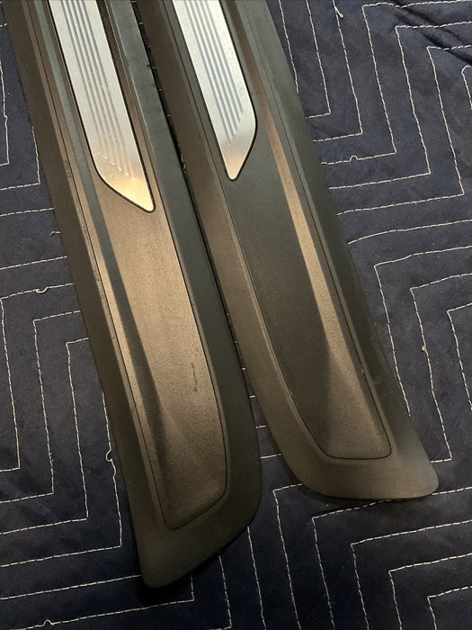 2017 BMW M4 KICKPLATES SET OEM GENUINE