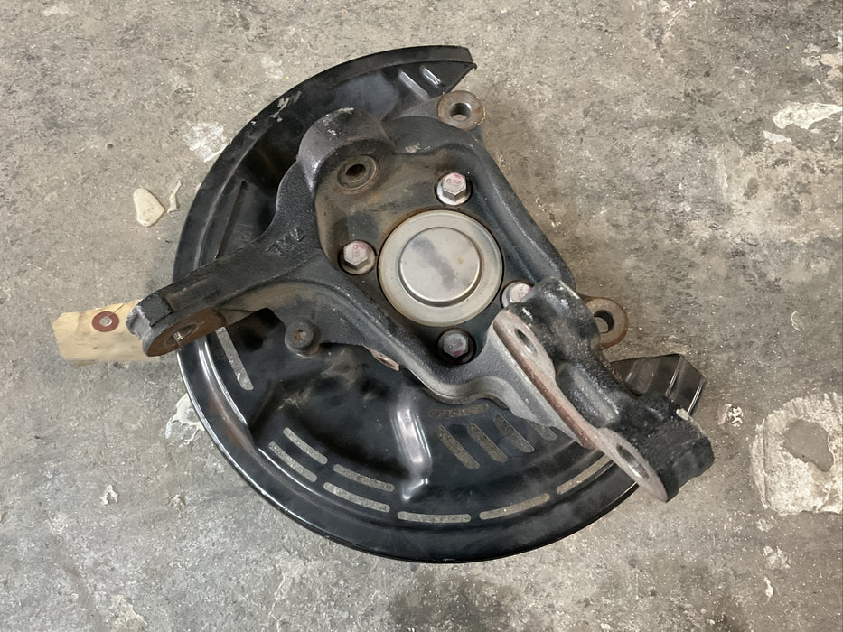 2018 SUBARU BRZ tS FRONT RIGHT SPINDLE KNUCKLE HUB 15K MILES BREMBO BRAKE SHIELD