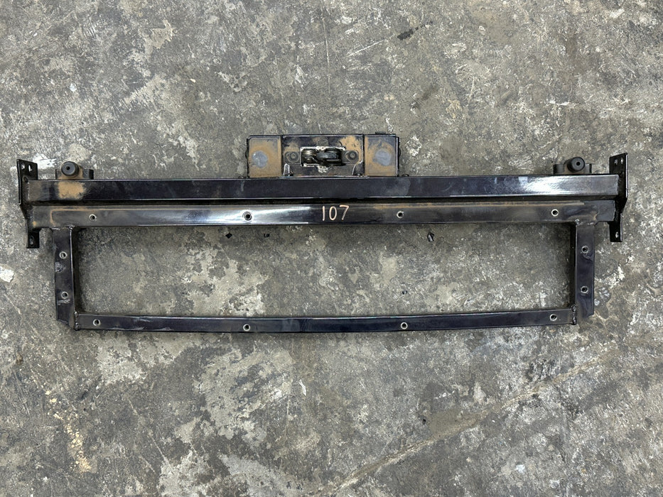 2014 AUDI R8 REAR ENGINE COMPARTMENT FRAME BRACKET SUPPORT W/ LATCH OEM
