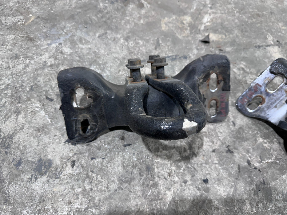 2017-2019 FORD F250 F350 DIESEL SUPERDUTY FRONT LEFT RIGHT TOW HOOK PAIR OEM