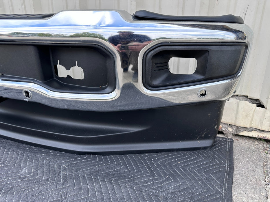 2023 2024 2025 FORD F250 F350 FRONT BUMPER ASSEMBLY CHROME OEM