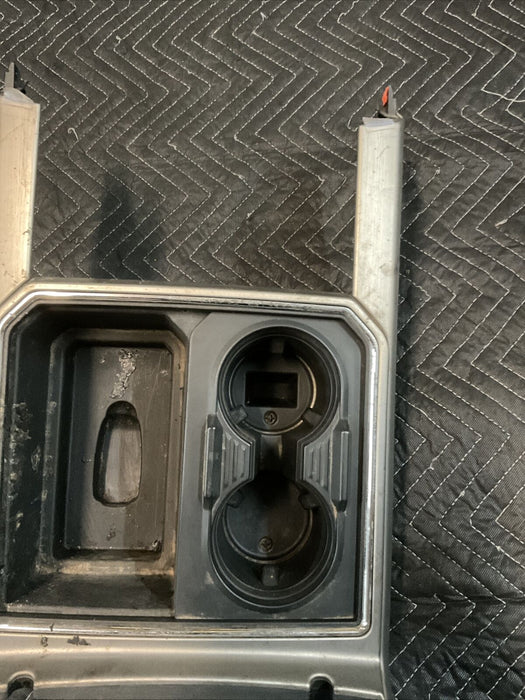 2017-2019 FORD F250 F350 PLAT￼INUM CENTER CONSOLE TRIM OEM~COSMETIC DAMAGE~