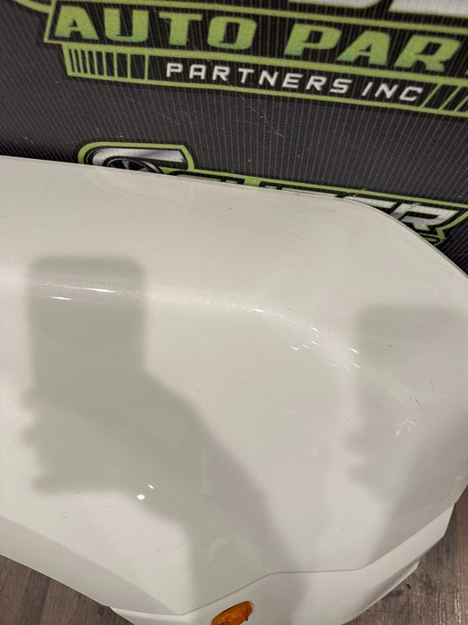 2017 2019 FORD F350 F450 RIGHT DUALLY BED SIDE FENDER FLARE PEARL WHITE *UG* OEM