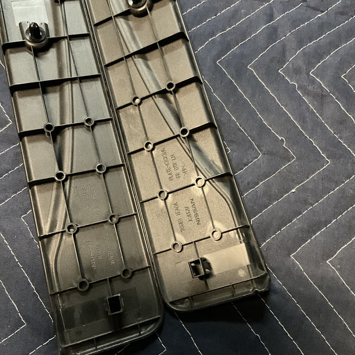 2019 NISSAN 370Z NISMO Z KICK PLATES SET DOOR SILL TRIM OEM