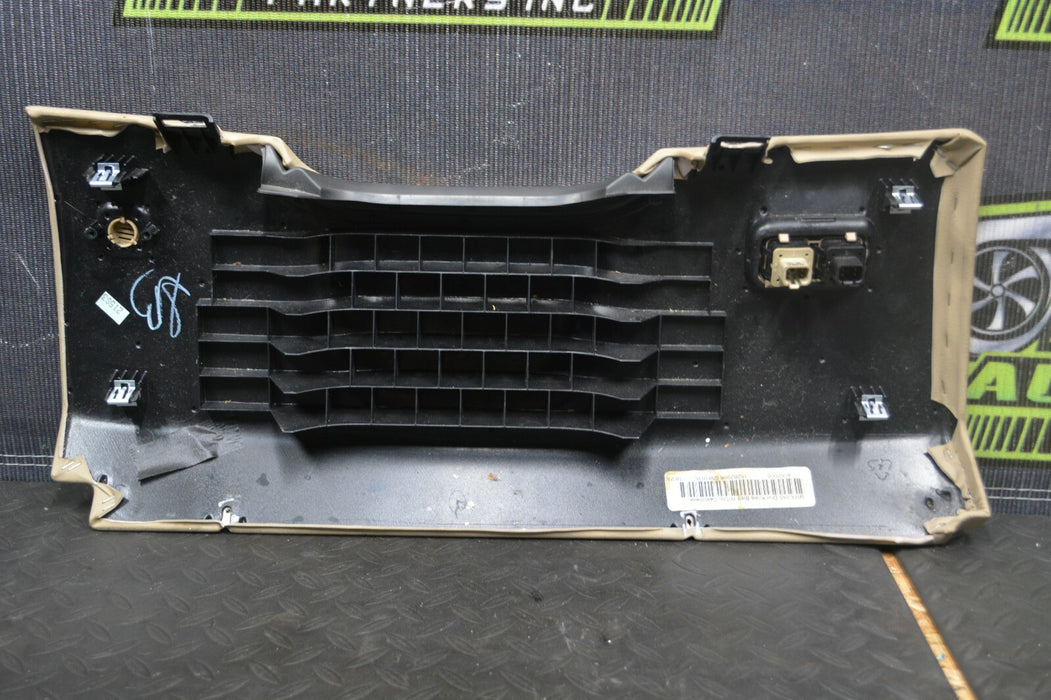 2007 CORVETTE C6 TRUNK RELAEASE PANEL GAS RELEASE TRIM MICROPHONE DASH COVER