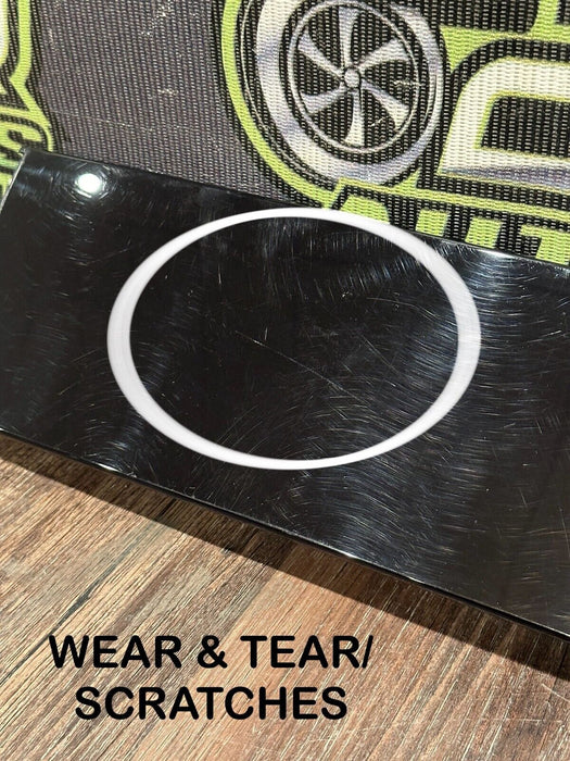 2017-19 FORD F250 F350 F450 FRONT RIGHT GLOSS BLACK B PILLAR DOOR TRIM OEM *READ