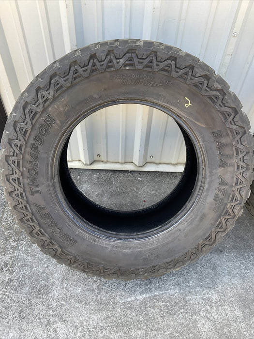 MICKEY THOMPSON BAJA ATZ P3 37X12.50R20LT PAIR TIRES (2) (MANUFACTURE DATE:4220)