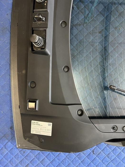 2012 AUDI R8 REAR HATCH DECK TRUNK LID & WINDSHIELD GLASS ASSEMBLY OEM