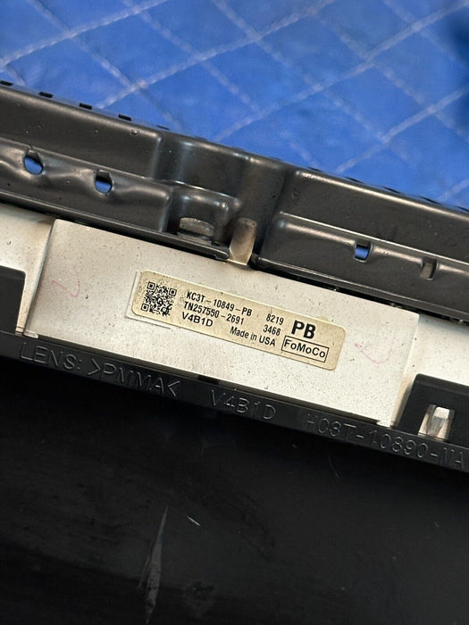 2019 FORD F250 PLATINUM DIESEL 8" GAUGE CLUSTER SPEEDOMETER KC3T-10849-PB OEM