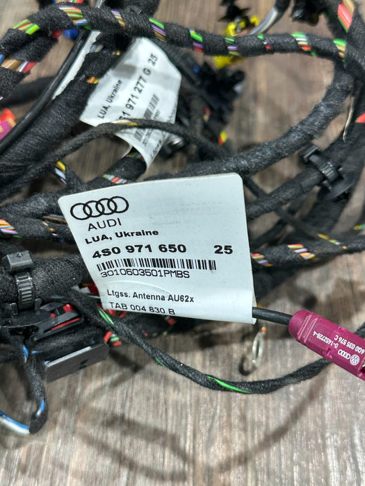 2017 AUDI R8 DASH DASHBOARD WIRING  HARNESS OEM 4S0 971 650 4S0 971 277