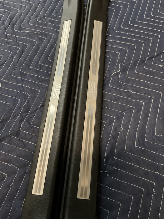 2015-2019 SUBARU WRX STI OEM KICK PLATE SET