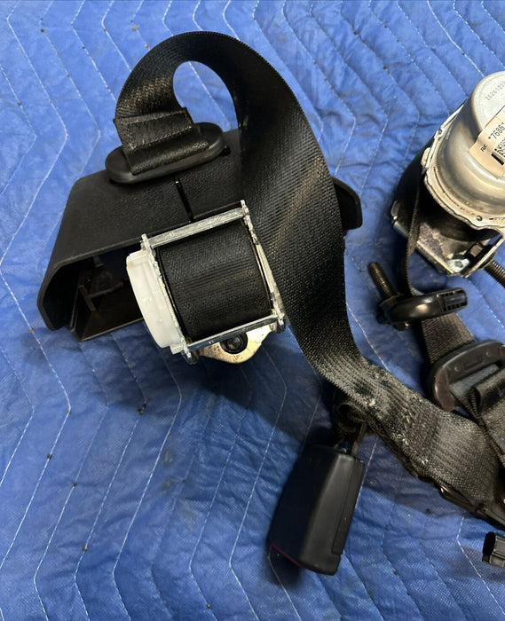 2022 FORD F250 PLATINUM REAR LEFT RIGHT MIDDLE SEATBELTS SEATBELT BLACK OEM (3)