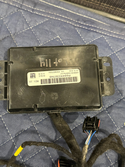 2024 DODGE RAM 3500 LARAMIE AC A/C HEATER MODULE HARNESS OEM 68493387AD AA246480